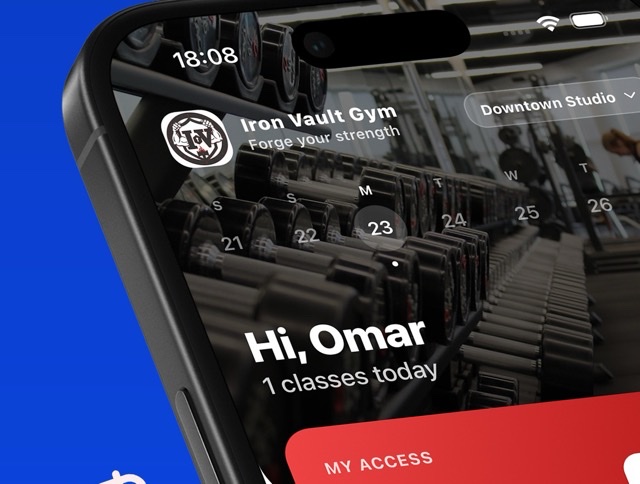 Current OneClub App Store artwork showing a personalised club home screen